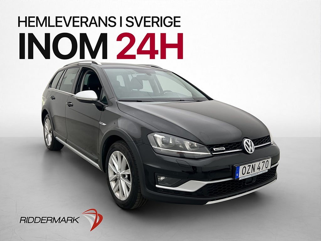 Volkswagen Golf Alltrack TDI 4M D-Värm Drag Kamera Halvskinn