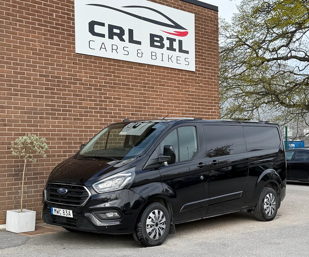 Ford transit Custom 340 Crew Van 2.0 EcoBlue Värmare Dragkrok B-kam