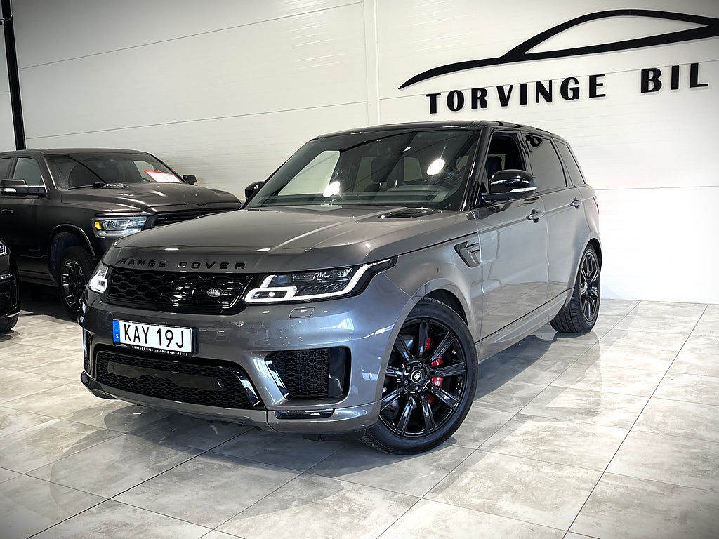 Land Rover Range Rover Sport P400e DYNAMIC 3,95% Ränta PANO VÄRMARE DRAG