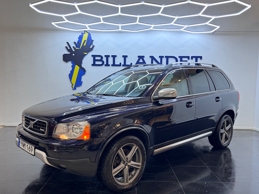 Volvo XC90 7 Säten D5 AWD Geartronic R-Design Drag-3 ägare