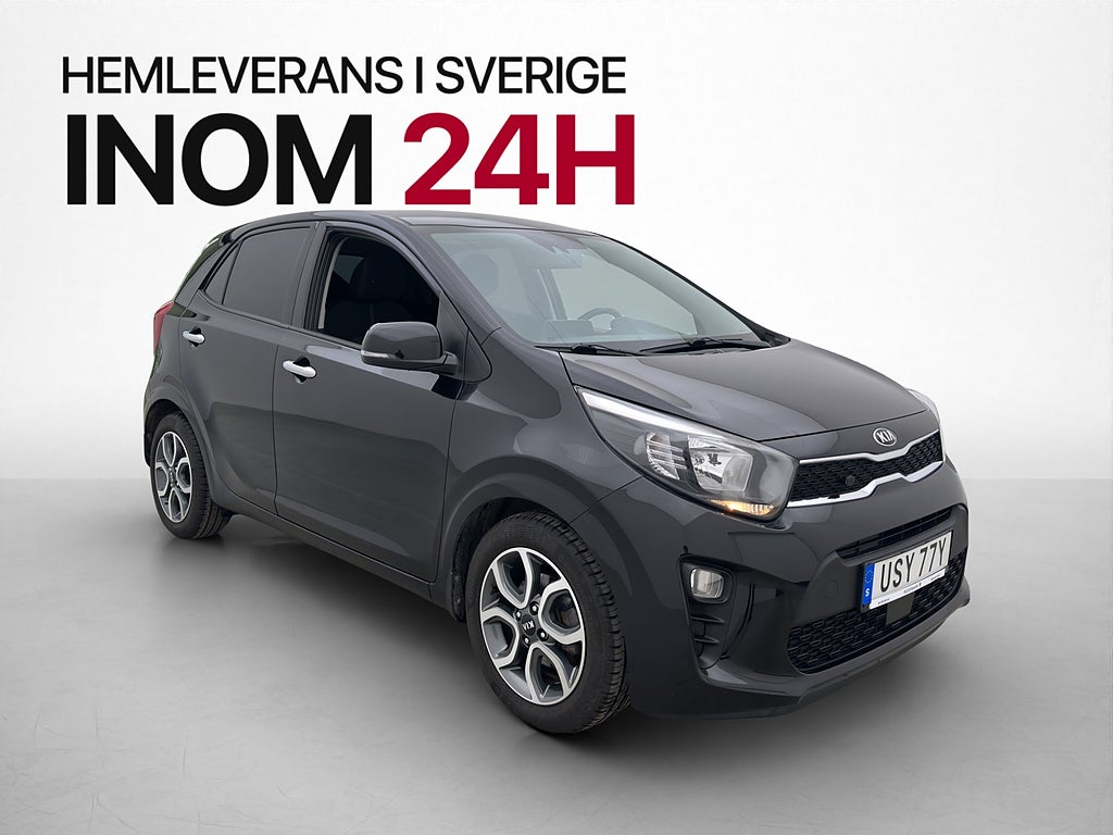 Kia Picanto 1.0 MPI 67hk Advance Kamera Värmare 0.46 l/mil
