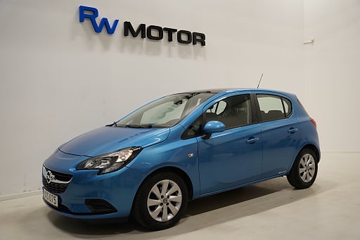 Opel Corsa 5-dörrar 1.4 Enjoy Pluspaket Taklucka Carplay PDC