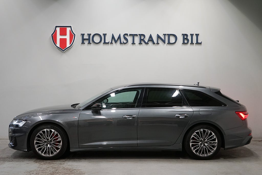 Audi A6 55 TFSI e quattro 367hk S Line Drag Kamera Carplay