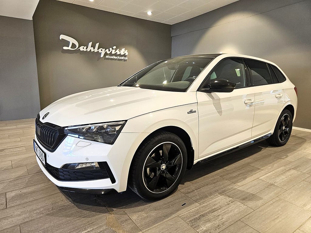 Skoda Scala 1.0 TSI 110hk Monte Carlo Panorama Carplay