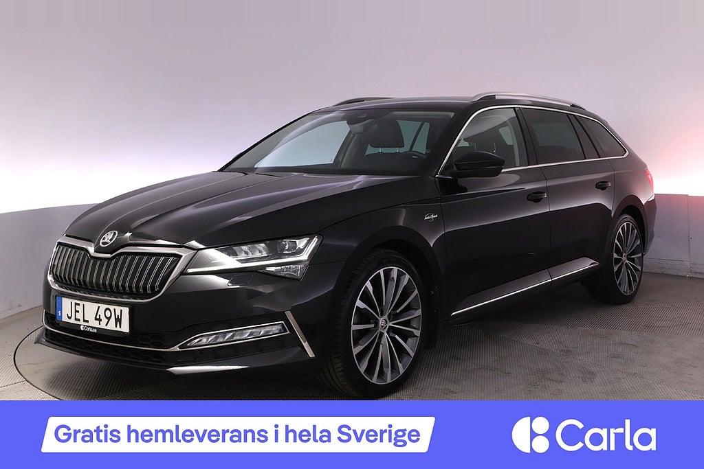 Skoda Superb iV Kombi L&K Läder Kamera Canton Elstol Drag