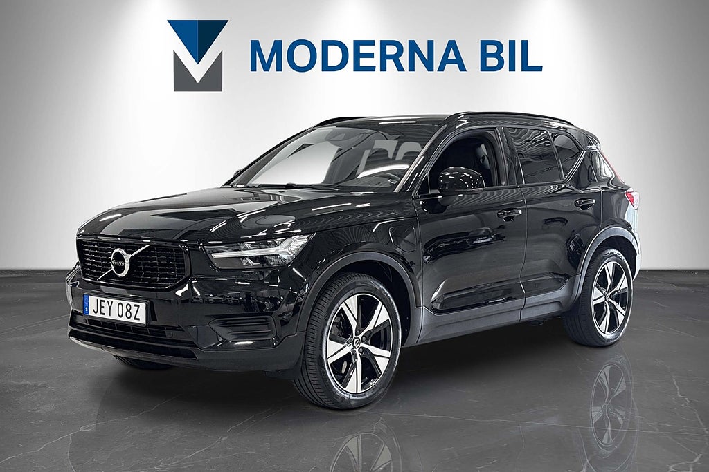 Volvo XC40 T4 Recharge 211hk R-Design Drag B-kam Skinn Nyservad