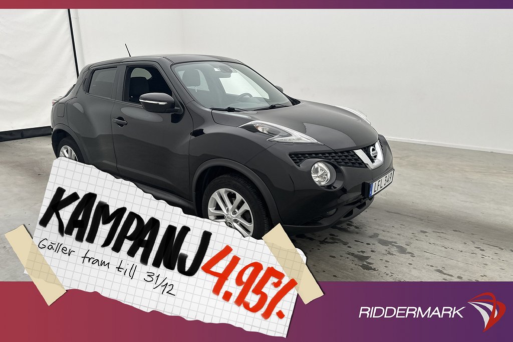 Nissan Juke 1.2 DIG-T 115hk Pano M&K-Värmare 4,95% Ränta