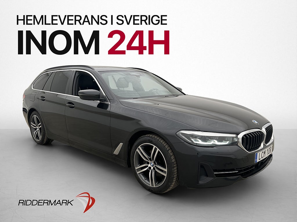 BMW 520 d xDrive Touring Pano HiFi Kamera Skinn CarPlay MOMS
