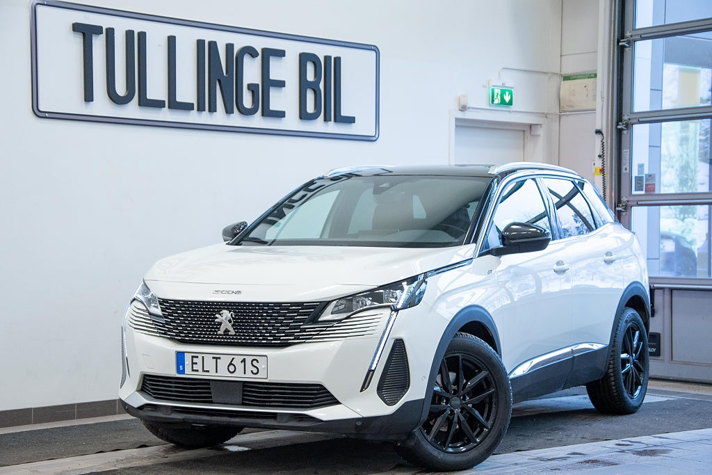 Peugeot 3008 131HK GT Halvskinn Adaptiv Farthållare BLIS MOMS 