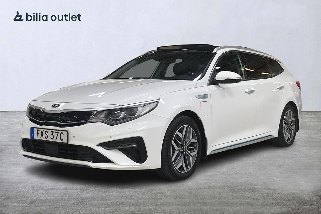 Kia Optima SW PHEV Advance Plus 205hk Panorama Navi Drag H/K B-kam