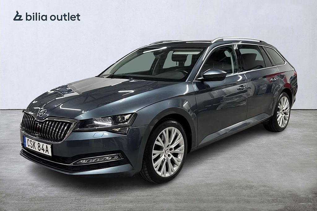 Skoda Superb 2.0 TDI 4x4 Business B-kamera Drag Skinn Canton