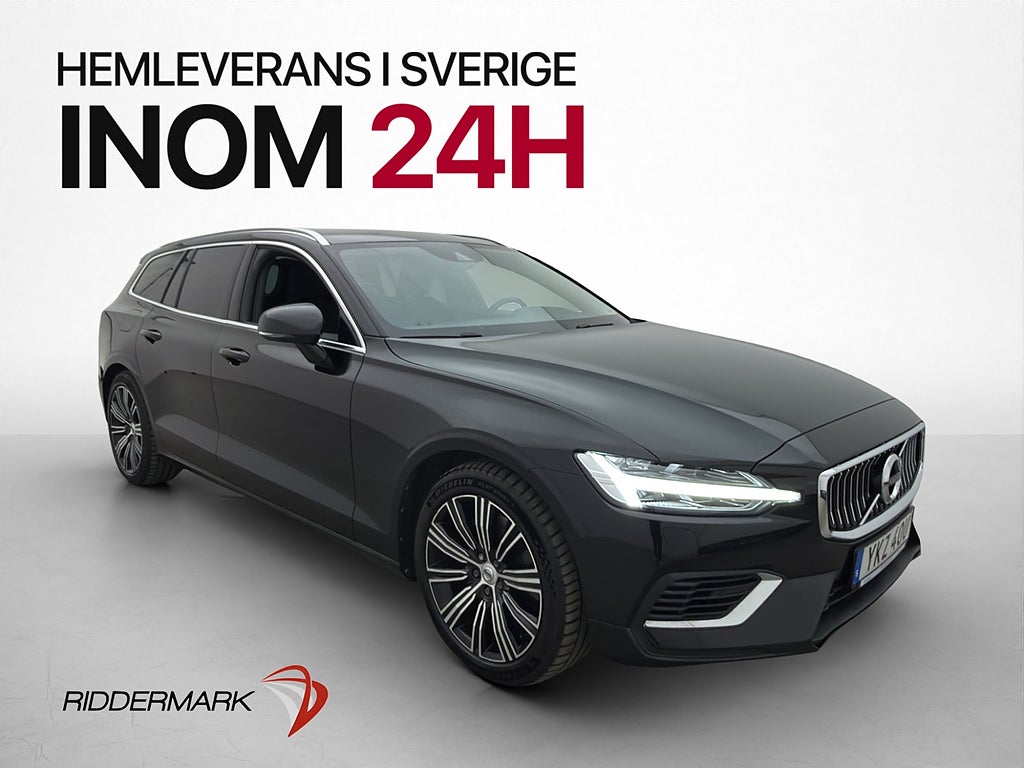 Volvo V60 Recharge T6 AWD Advanced Drag Kamera Värmare