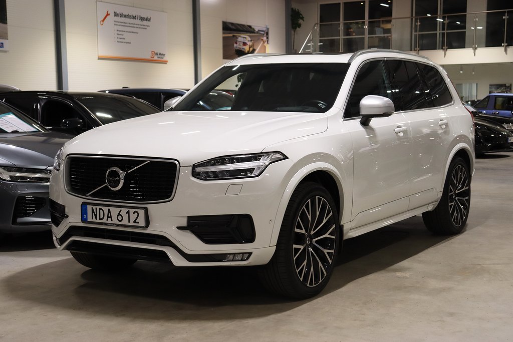 Volvo XC90 D5 225HK R-Design AWD Aut 7-Sits/B&W/HUD/Pano