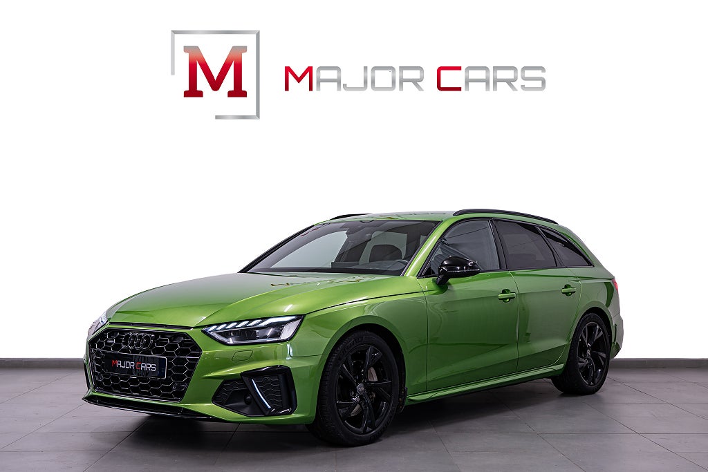 Audi A4 Avant 40 TDI Q S-Line Svart Optik Kamera Drag Värmare