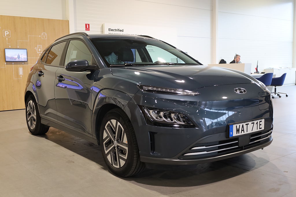 Hyundai Kona 64 kWh Advanced Navi Kamera Krell HuD Leasbar Läder 2023