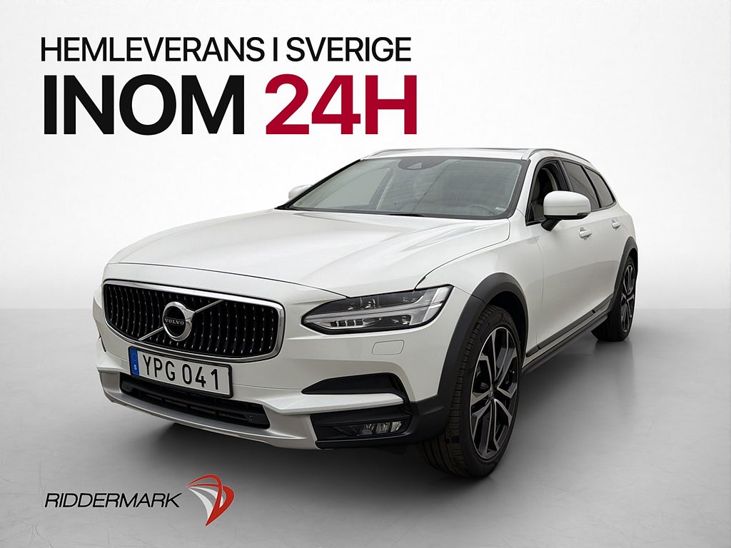Volvo V90 Cross Country T5 AWD Pro Pano Drag Värm VOC HuD
