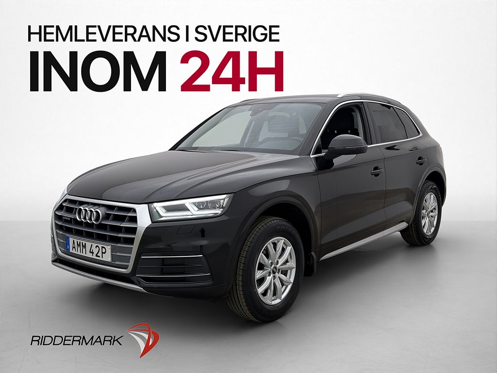 Audi Q5 40 TDI Quattro 190hk Fjärr-Värm Kamera Drag Matrix