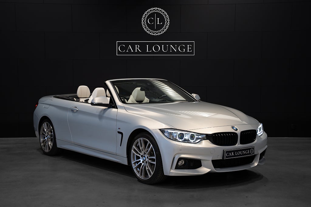 BMW 428 i xDrive M-sport Cab \ Individual \ Head up \ dragkrok 