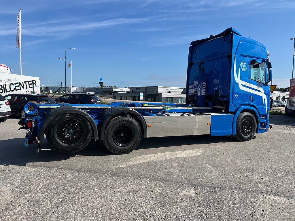 Scania R660 V8 6x2*4 Lastväxlare, ADR, Liftdumper, Euro 6