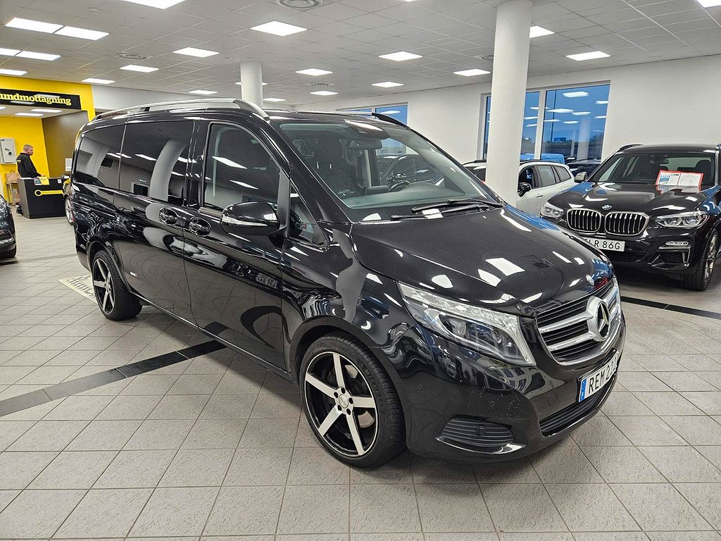 Mercedes-Benz V 220d 3.1t 7G-Tronic Plus 7-sits Kamera Navi