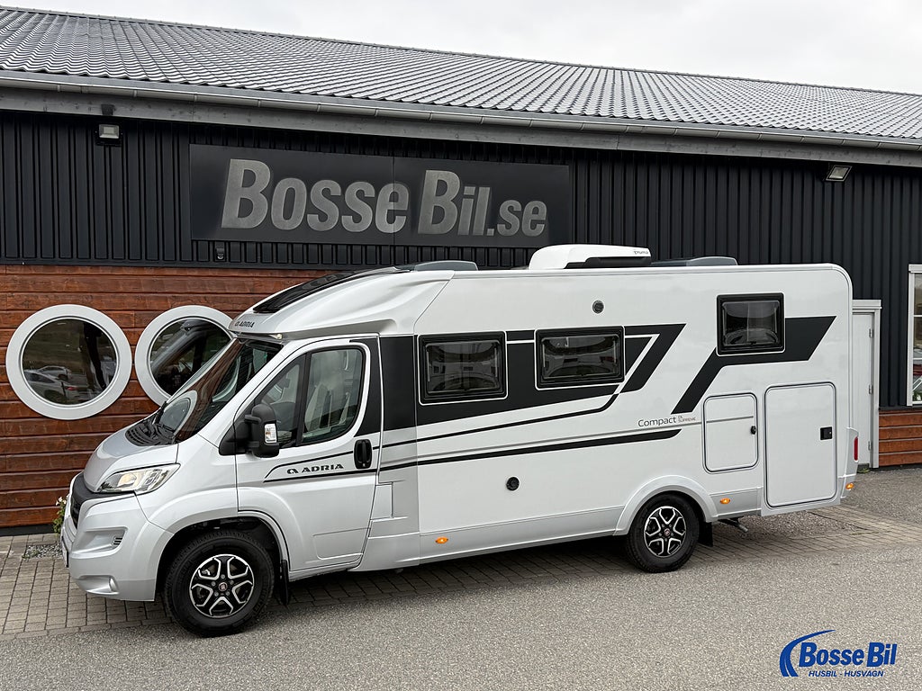 Adria COMPACT Supreme DL * AC * Solceller * Långbäddar * 3500kg *