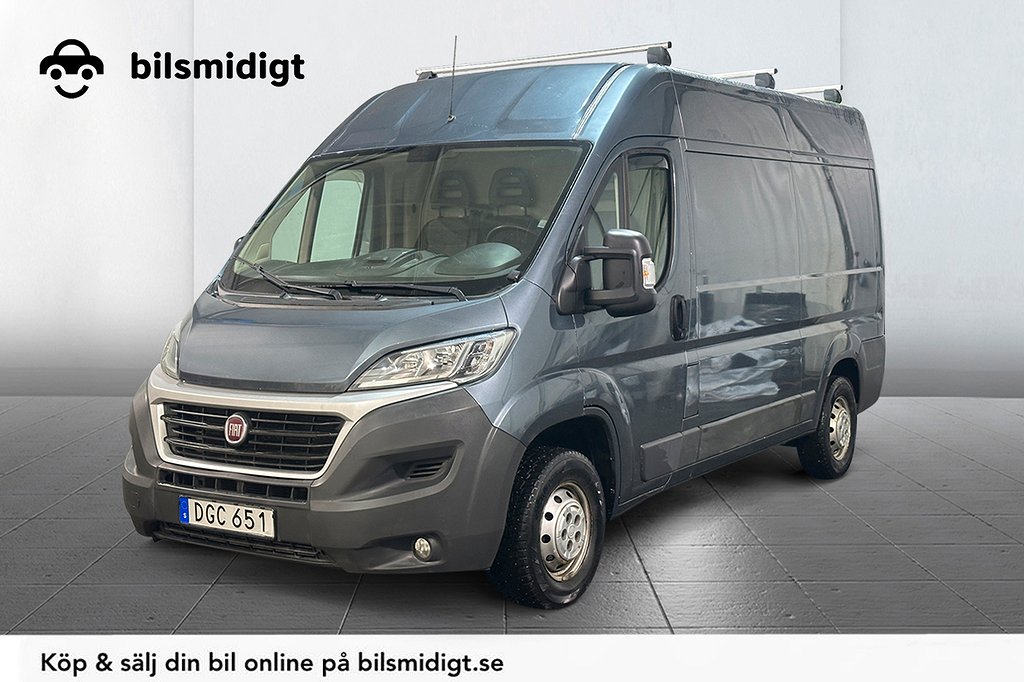 Fiat Ducato L2 H2 3.5t 2.3 3-sits Drag Takräcke Blåtand Moms