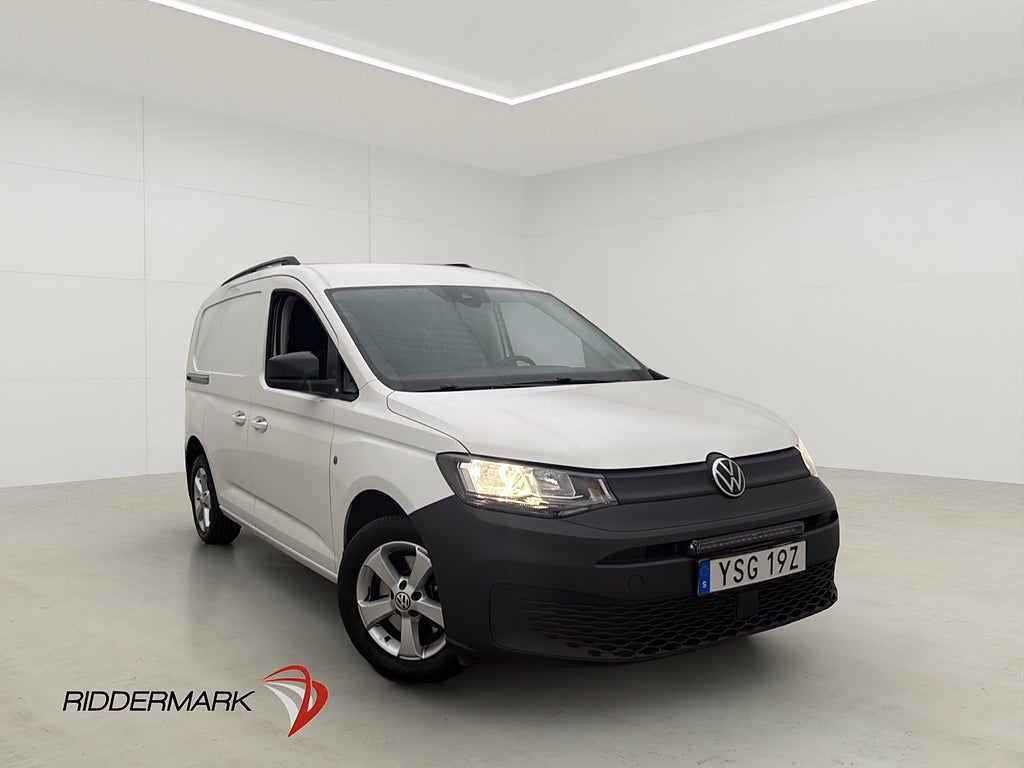 Volkswagen Caddy Cargo 102hk Värm Drag Kamera V-Inr CARPLAY