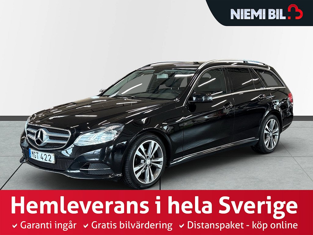 Mercedes-Benz E 220 T BlueTEC 9G-Tronic S&V-hjul/Psens/Drag