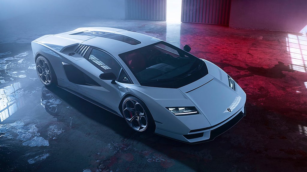 Lamborghinin Countach levereras till de första kunderna under nästa år. Foto: Lamborghini