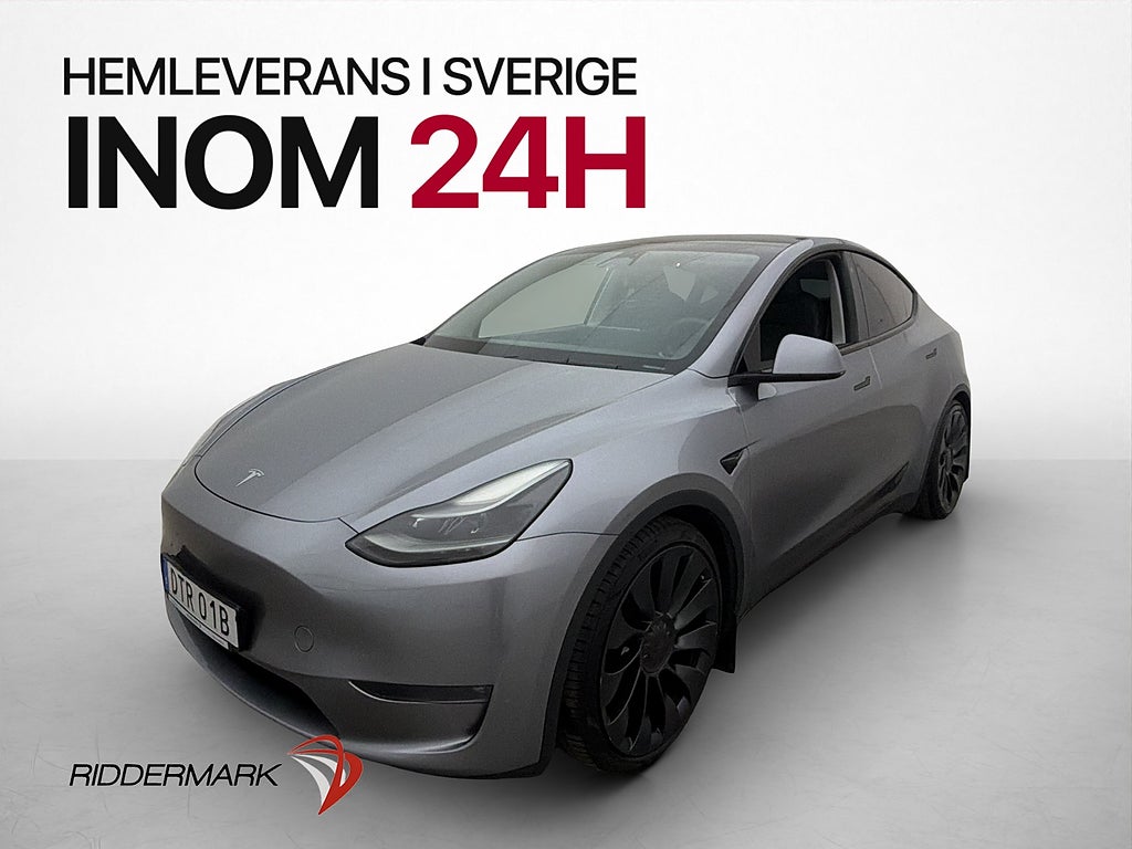 Tesla Model Y Performance MOMS Värmepump Drag Matrix HW3