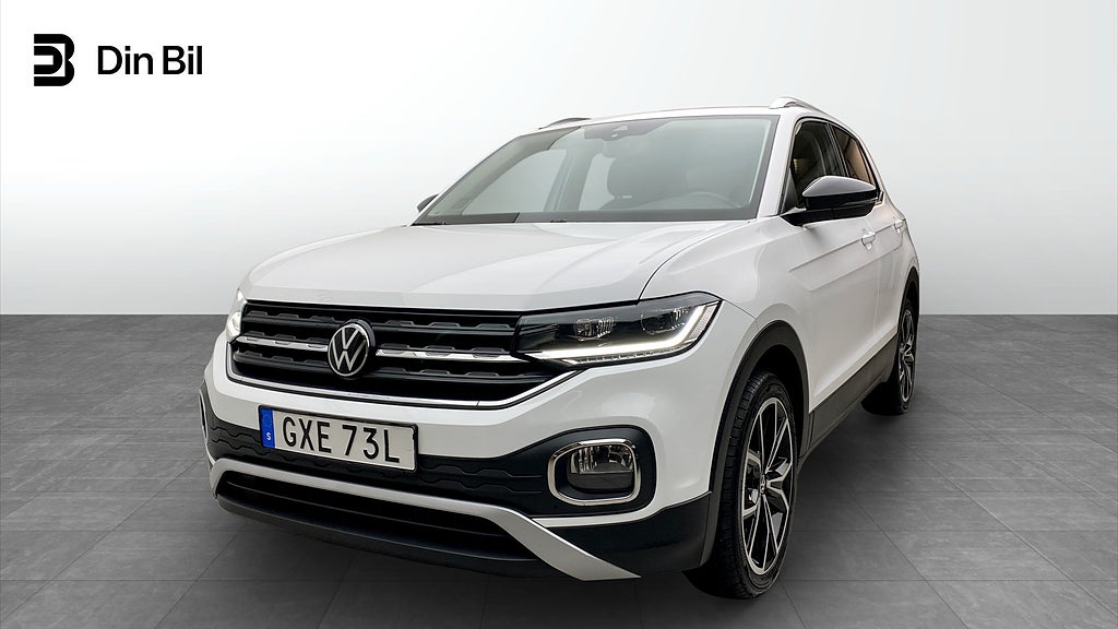 Volkswagen T-CROSS GT 1.0TSI DSG 110HK Adaptive Farthållare/Designpak