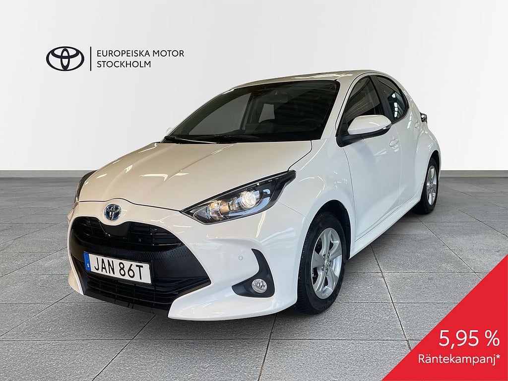 Toyota Yaris 1,5 HYBRID 5D ACTIVE KOMFORTPAKET P-SENSORER...