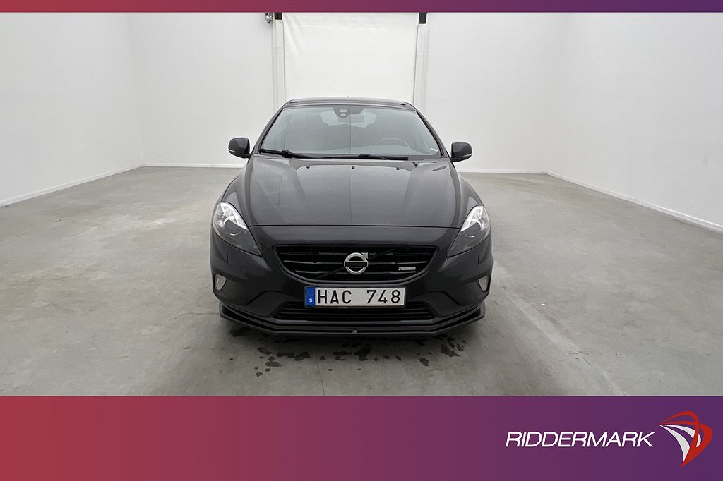 Volvo V40 D2 115hk R-Design VOC Värmare Kamera Halvskinn