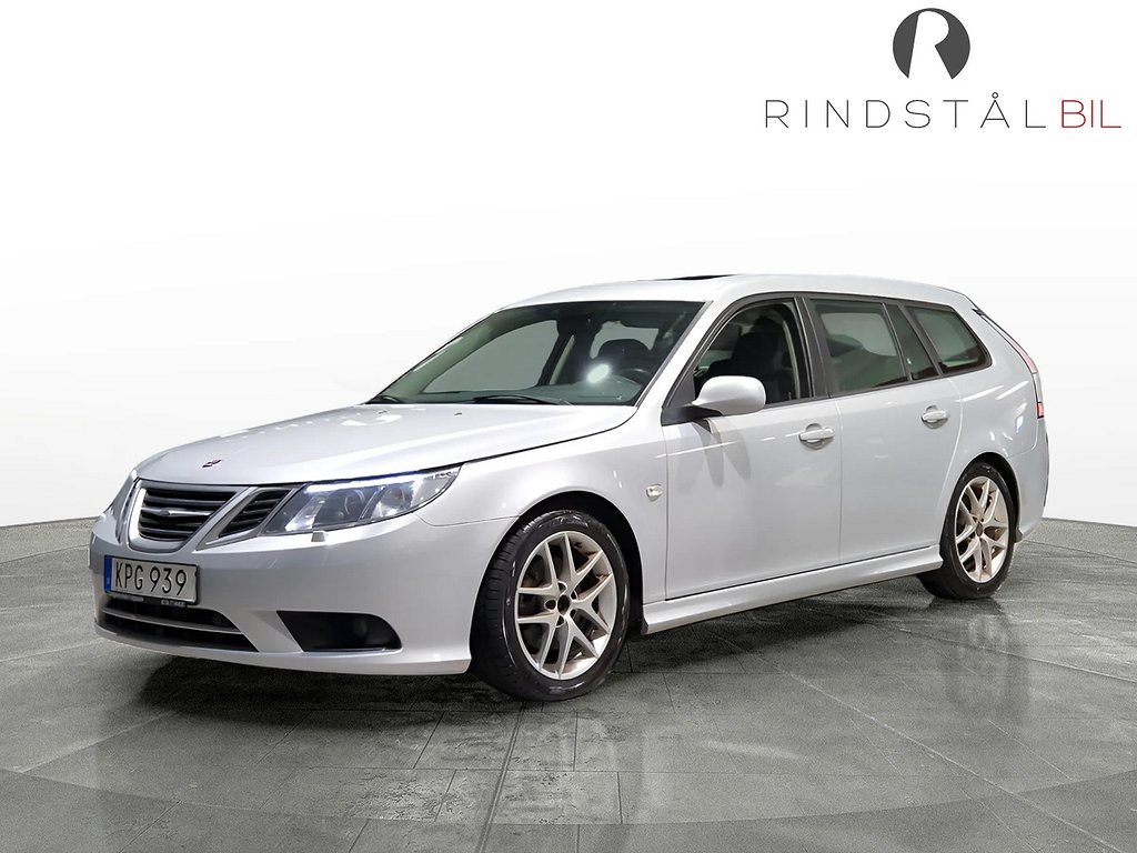 Saab 9-3 SportCombi 2.0t 175 HK VECTOR PDC TAKLUCKA 17"