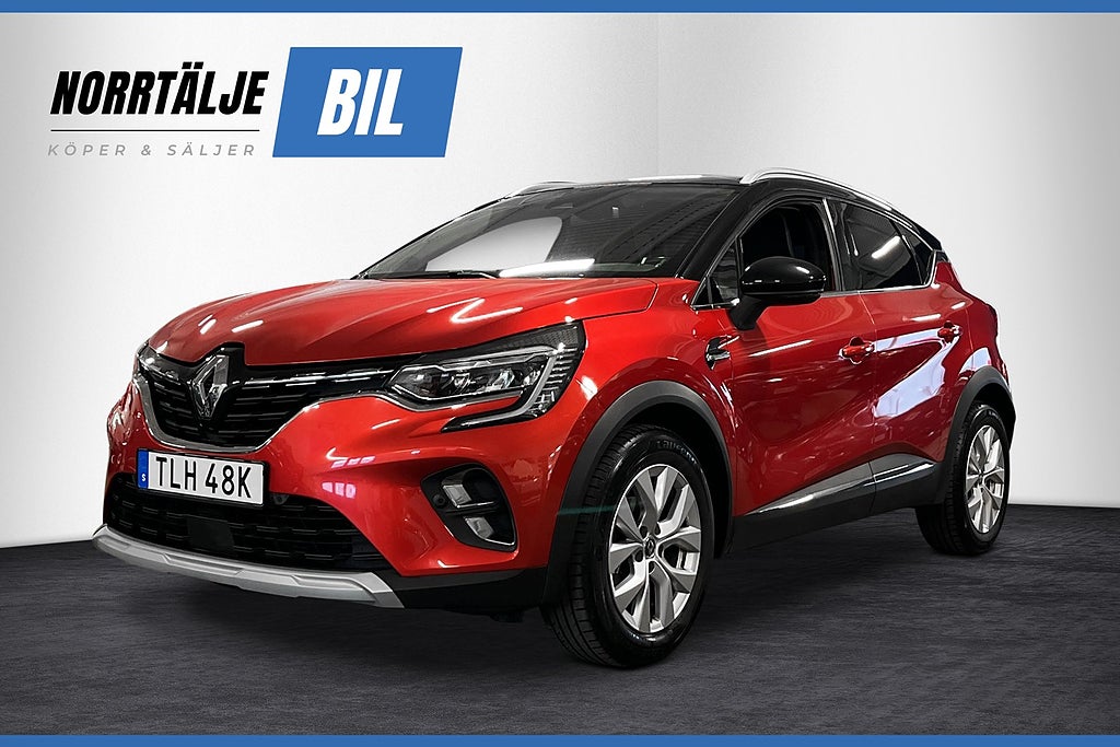 Renault Captur 1.3 130 HK DRAG CARPLAY NAVI NYSERVAD PDC 17" 