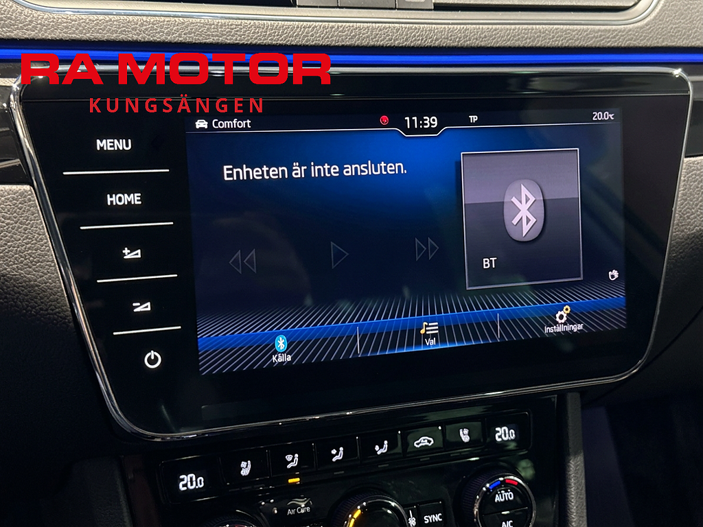 Skoda Superb 1.8 TSI 180hk L&K | Drag | Värmare | Navi | Kamera | 2018