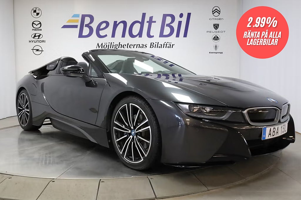 BMW i8 Roadster | HarmanKardon | BMW Laserlight | 2,99% RÄNTA