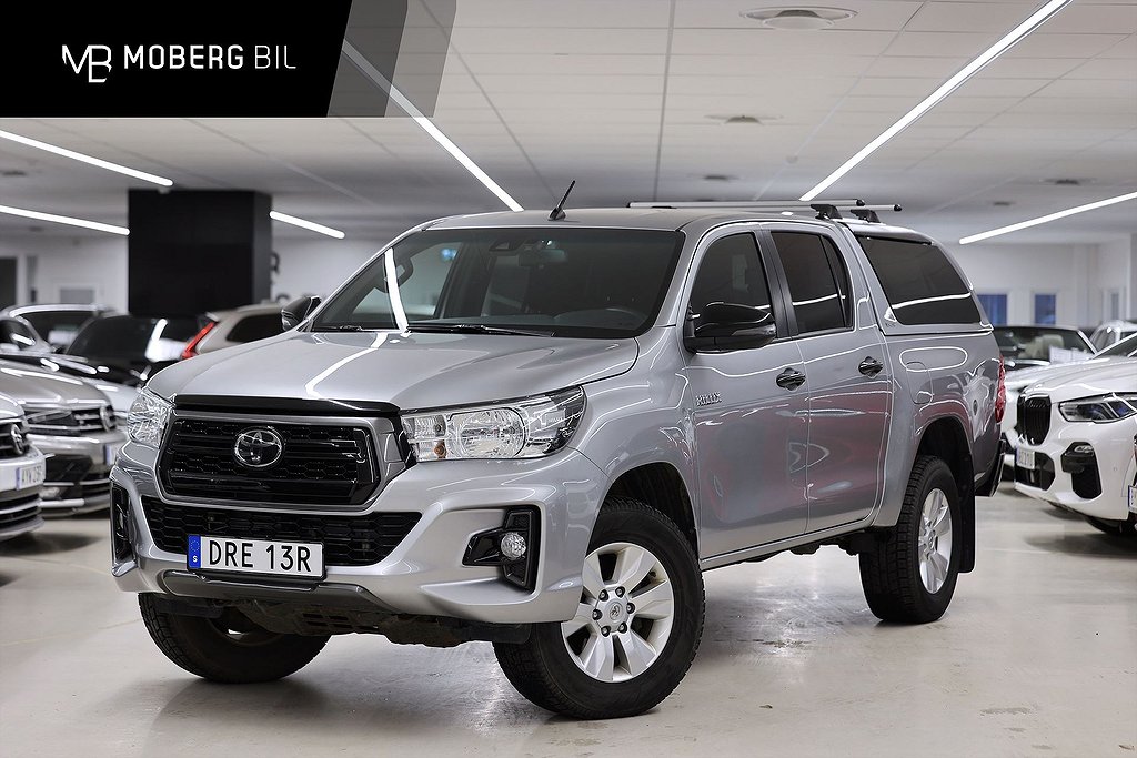 Toyota Hilux 2.4 AWD 150hk Kåpa Drag MOMS*4,95% Mellandagsrea*