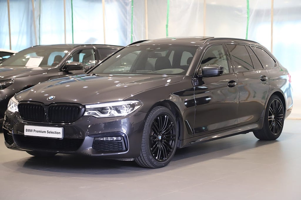 BMW 520d M Sport / Panorama / HUD / HK / Värmare