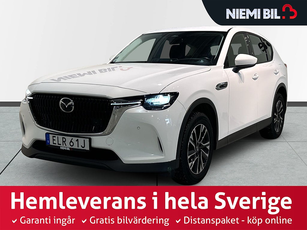 Mazda CX-60 PHEV AWD 327hk Kamera Pvärm GPS HuD SoV MOMS