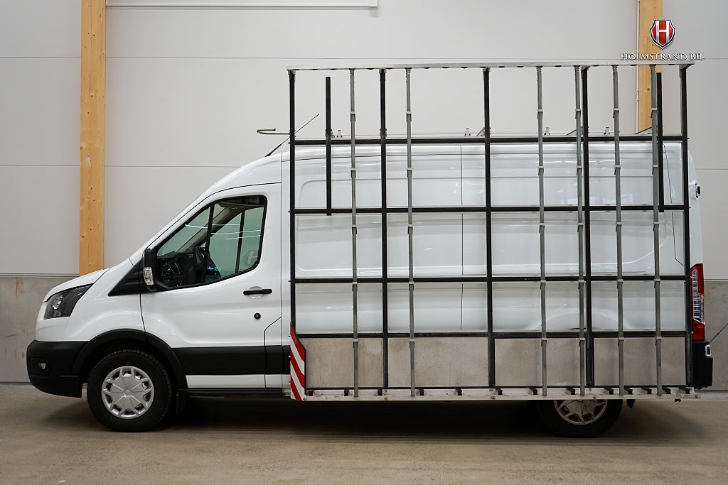 Ford E-Transit 350 Glasställning Verkstadsinredning MOMS Kamera Carpla