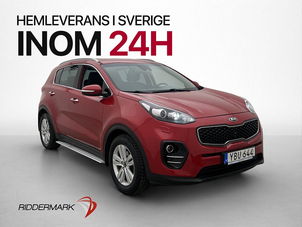 Kia Sportage 1.7 CRDi 115hk Advance M&K Värmare Drag Kamera