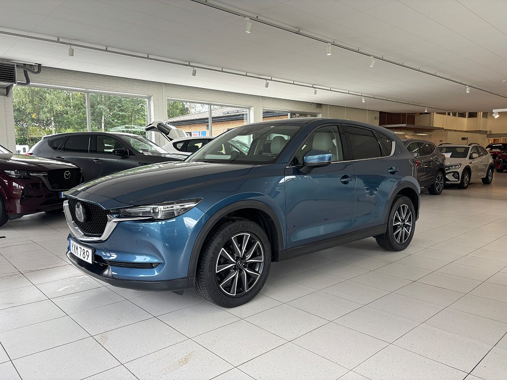 Mazda CX-5 2.5 194hk AT6 AWD SKYACTIV-G Optimum I Skinn I V-hjul