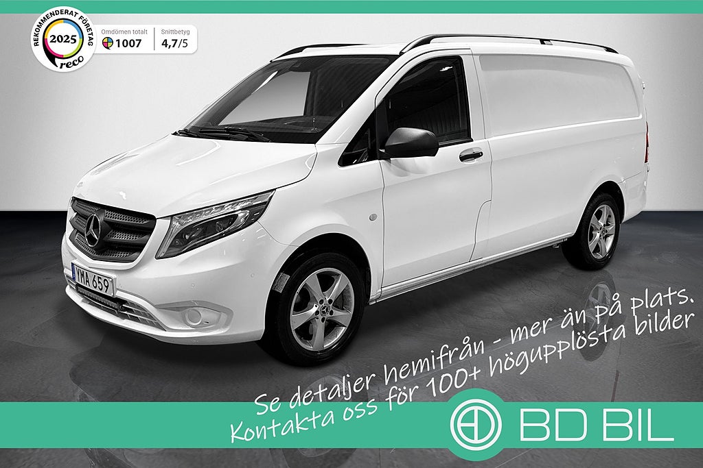 Mercedes-Benz Vito 119 CDI 190HK L2 4MATIC VÄRMARE DRAG SKINN MOMS