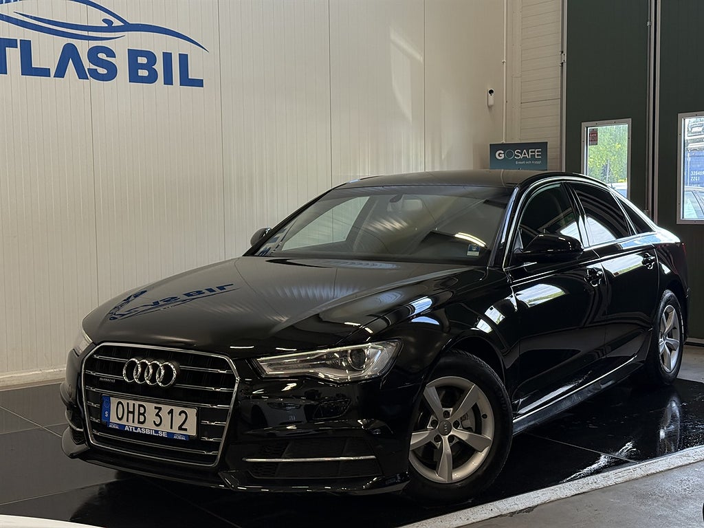 Audi A6 Sedan 2.0 TDI quattro S 190hk|Drag|Navi|P-Värm|S-Line