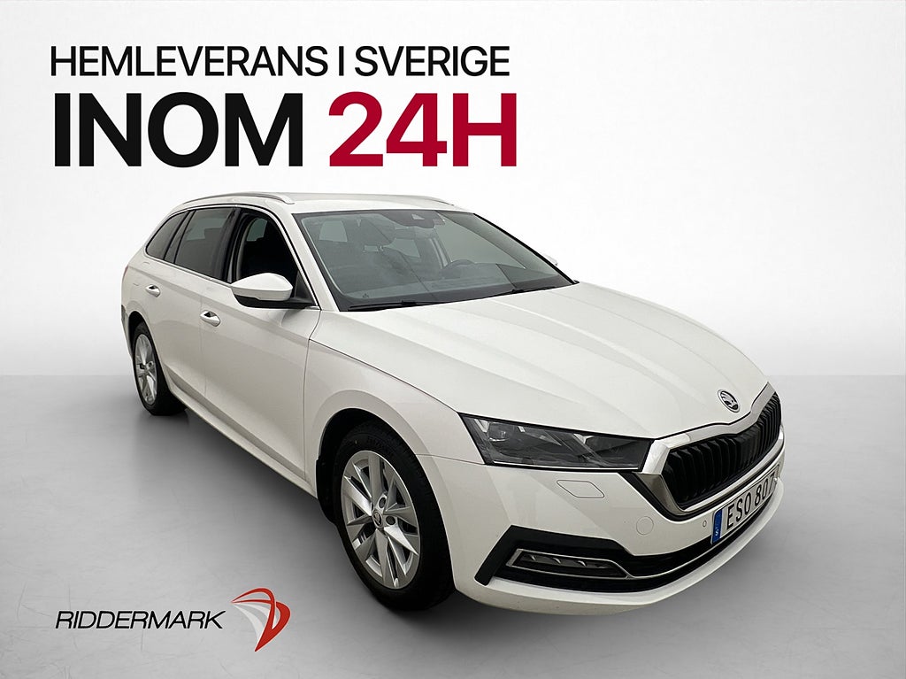 Skoda Octavia Kombi iV 204hk Style Drag Kamera Sensor Carpl.