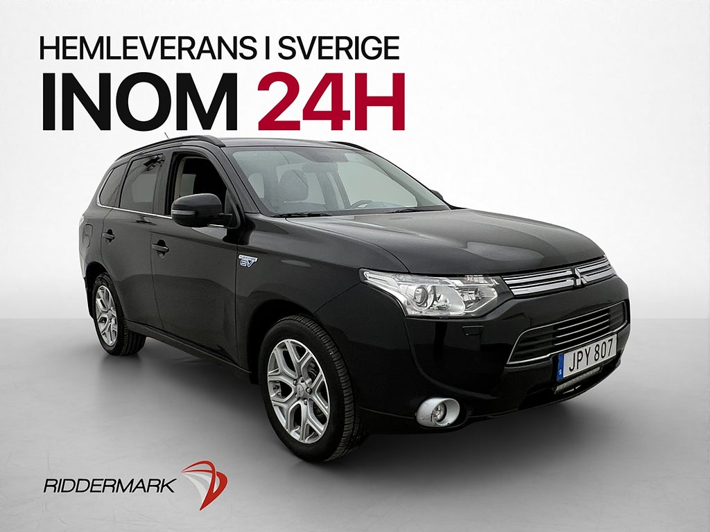 Mitsubishi Outlander PHEV AWD Business Drag Kamera Skinn