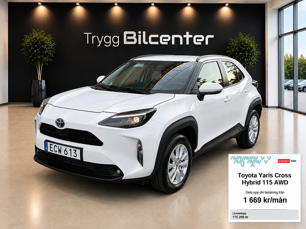 Toyota Yaris Cross Hybrid AWD-i e-CVT, 116hk