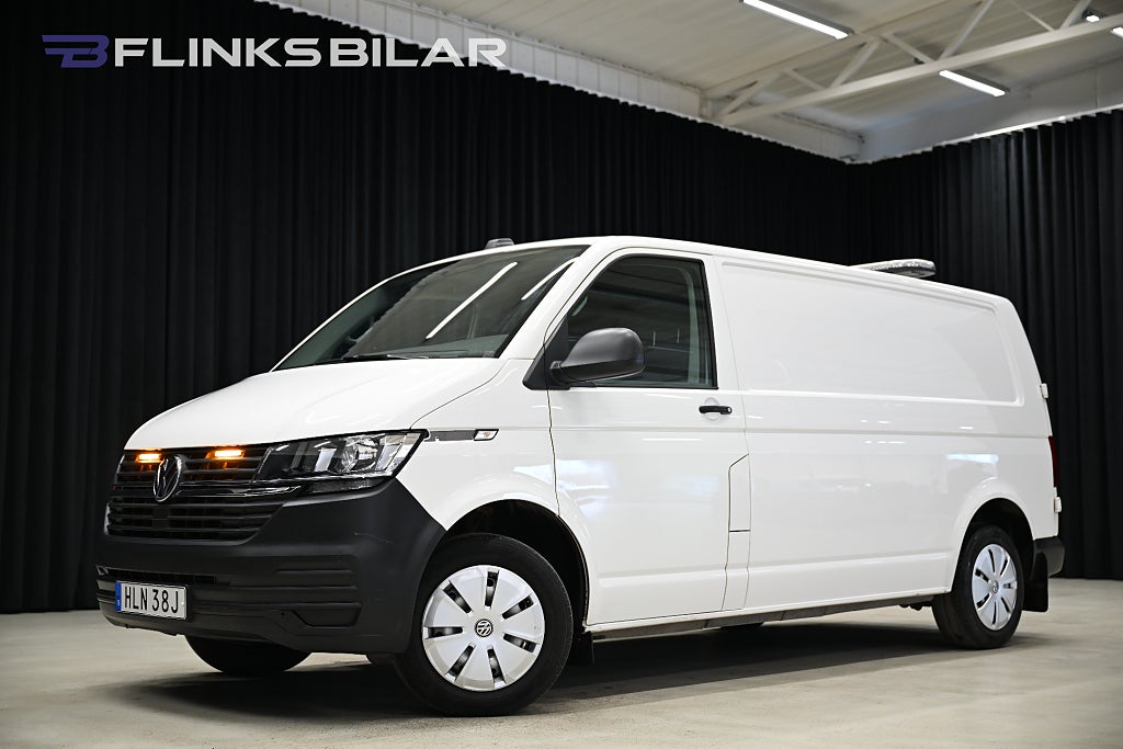 Volkswagen Transporter 4Motion DSG 150HK L2|Inredd|Drag|Värmare|EnÄgare|Moms