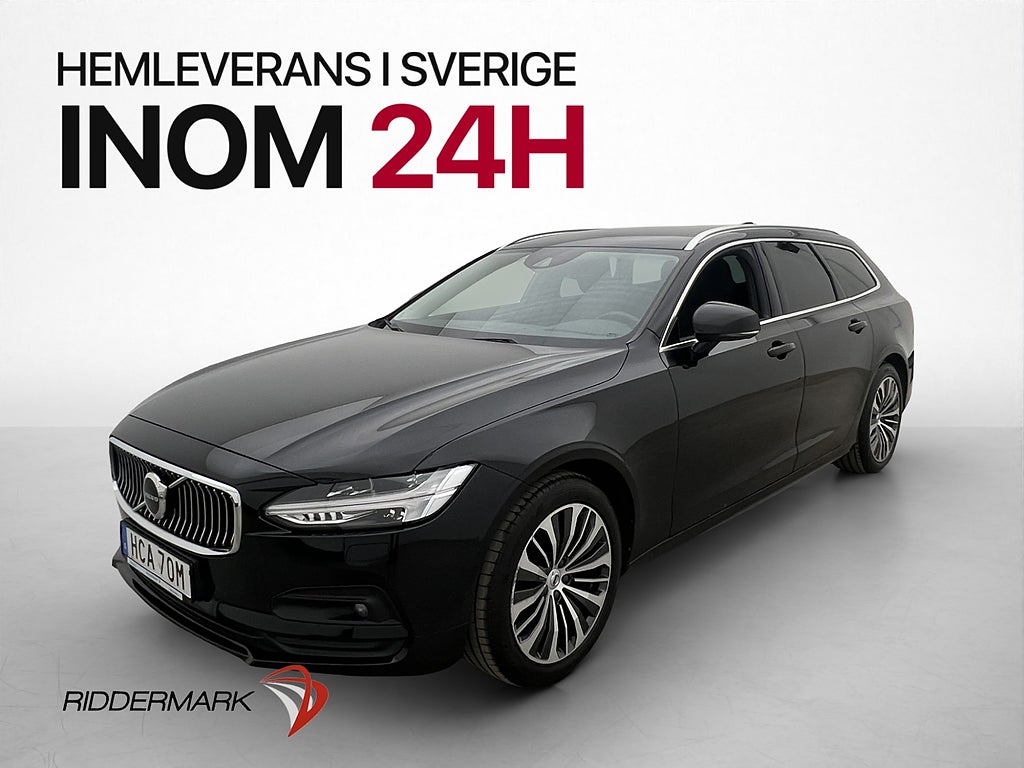 Volvo V90 B4 Advanced H/K VOC Värm Kamera CarPlay Drag MOMS